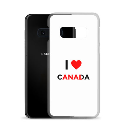 Coque Samsung I love Canada anal - Sedurro