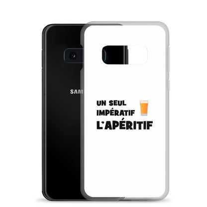Coque Samsung Un seul impératif L'apéritif - Sedurro