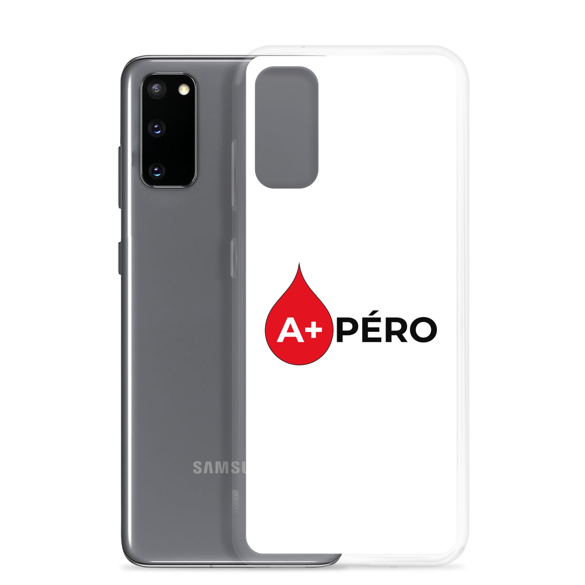 Coque Samsung Apéro groupe sanguin A+ - Sedurro