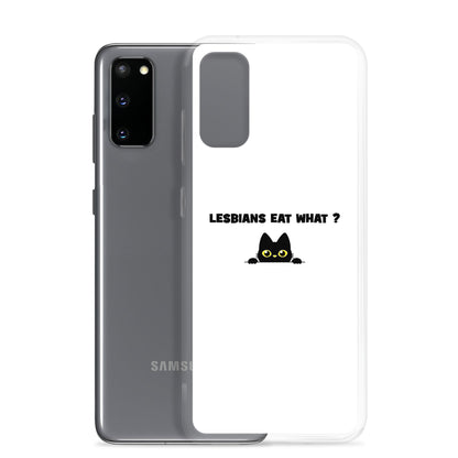 Coque Samsung Cat Lesbians eat what - Sedurro