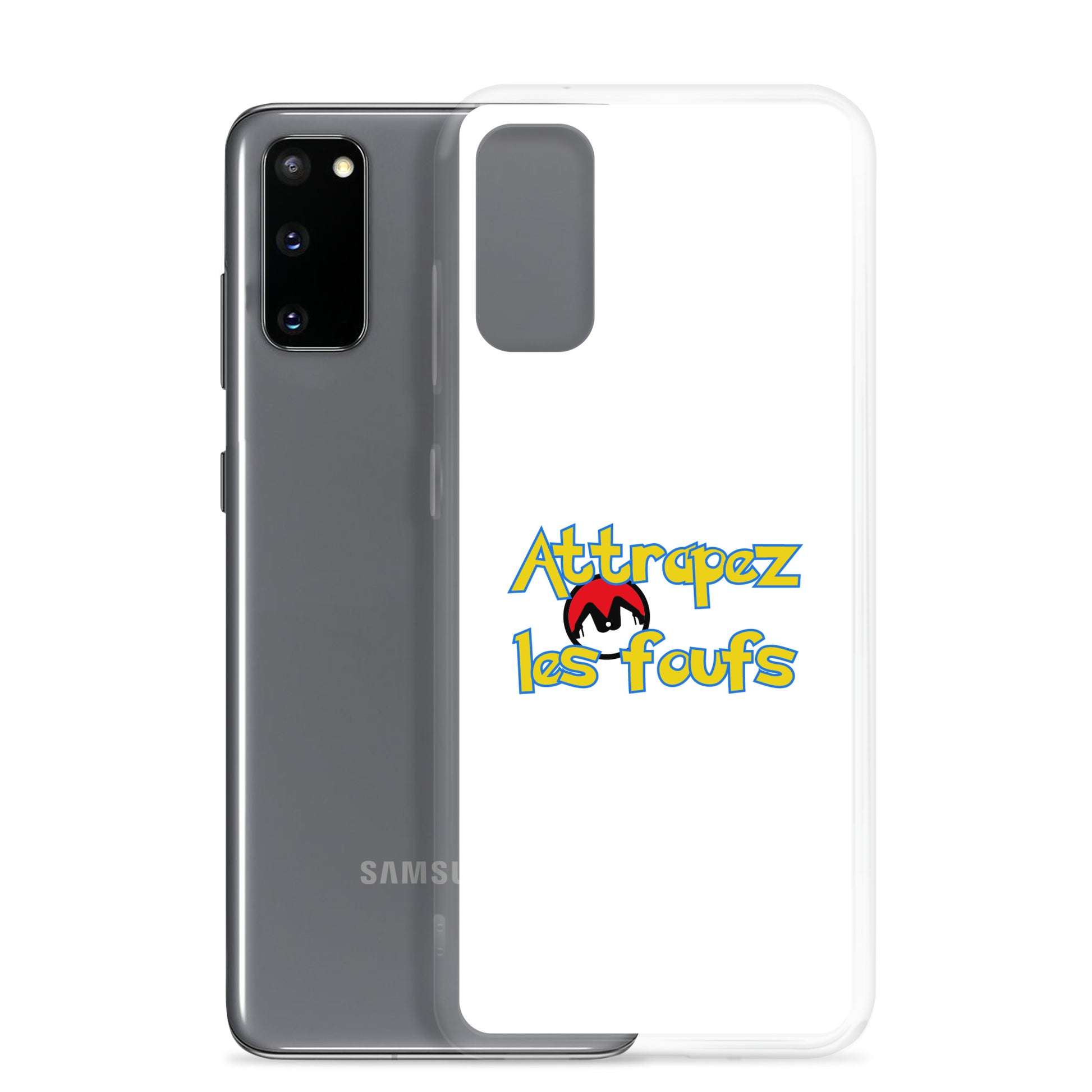 Coque Samsung Attrapez les foufs Pokeboule - Sedurro