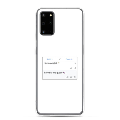 Coque Samsung Traduction cocktail - Sedurro