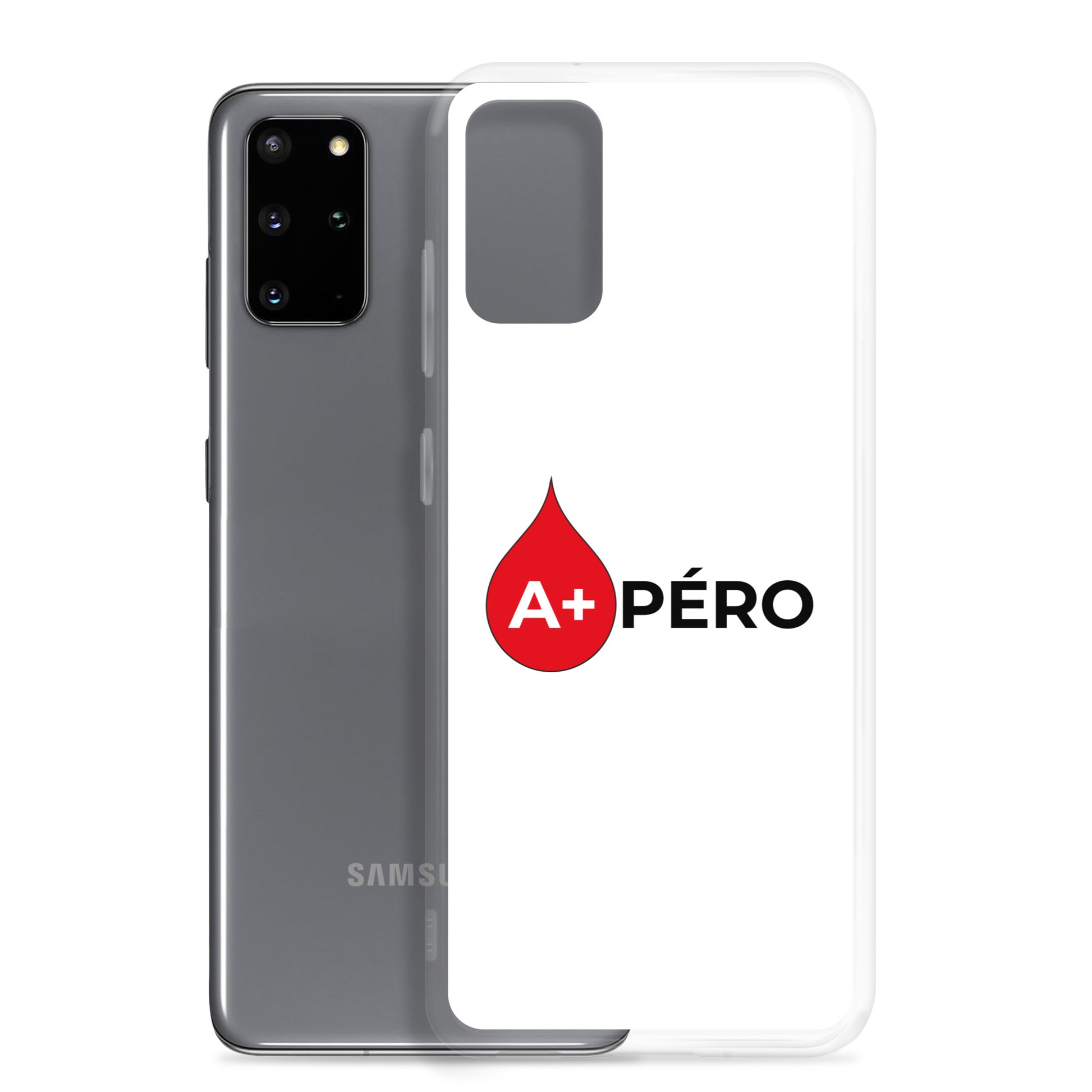 Coque Samsung Apéro groupe sanguin A+ - Sedurro
