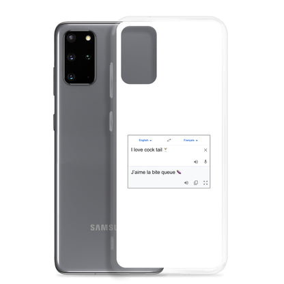 Coque Samsung Traduction cocktail - Sedurro