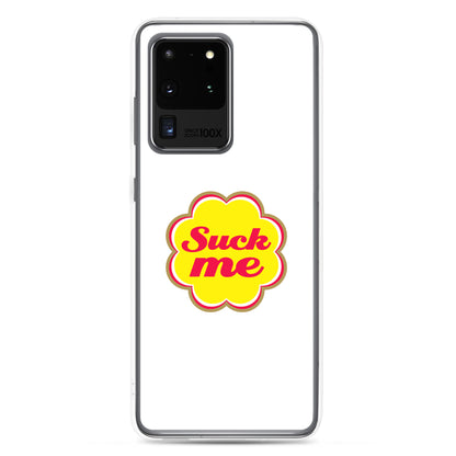 Coque Samsung Suck me sucette chupa Samsung Galaxy S20 Ultra - Sedurro