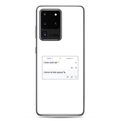 Coque Samsung Traduction cocktail - Sedurro