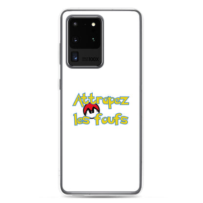 Coque Samsung Attrapez les foufs Pokeboule - Sedurro