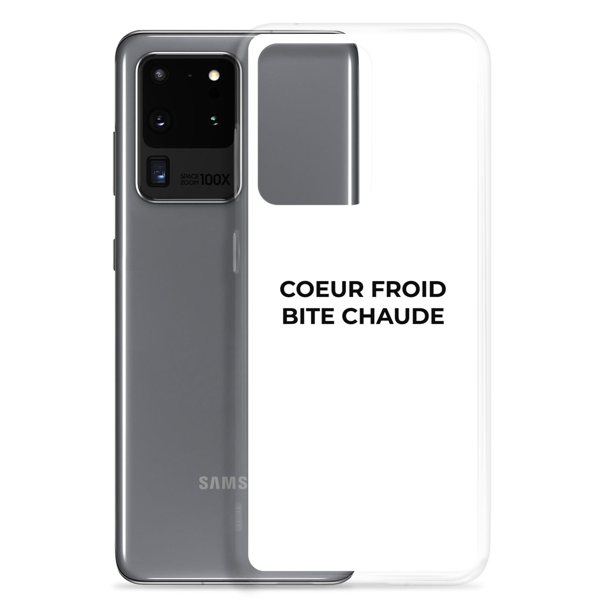 Coque Samsung Cœur froid bite chaude - Sedurro