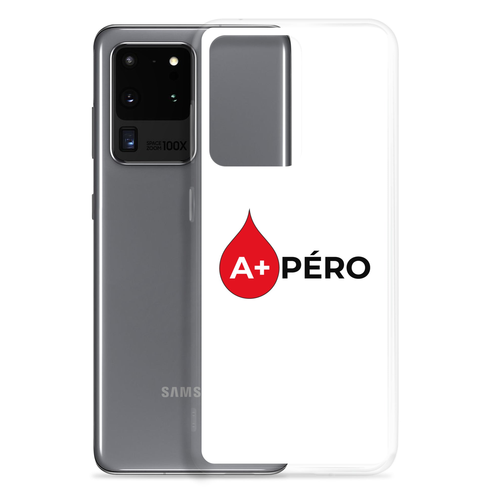 Coque Samsung Apéro groupe sanguin A+ - Sedurro