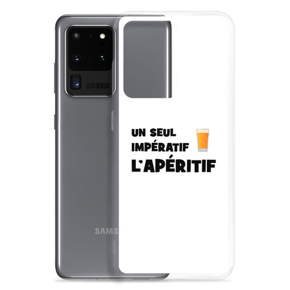 Coque Samsung Un seul impératif L'apéritif - Sedurro