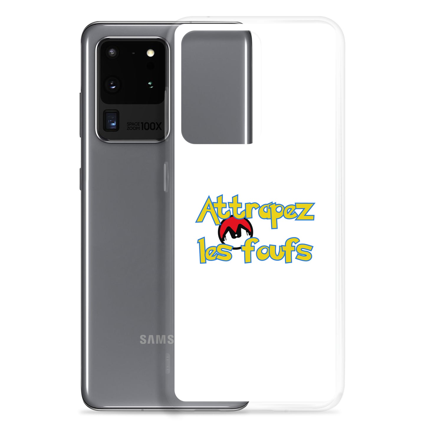 Coque Samsung Attrapez les foufs Pokeboule - Sedurro