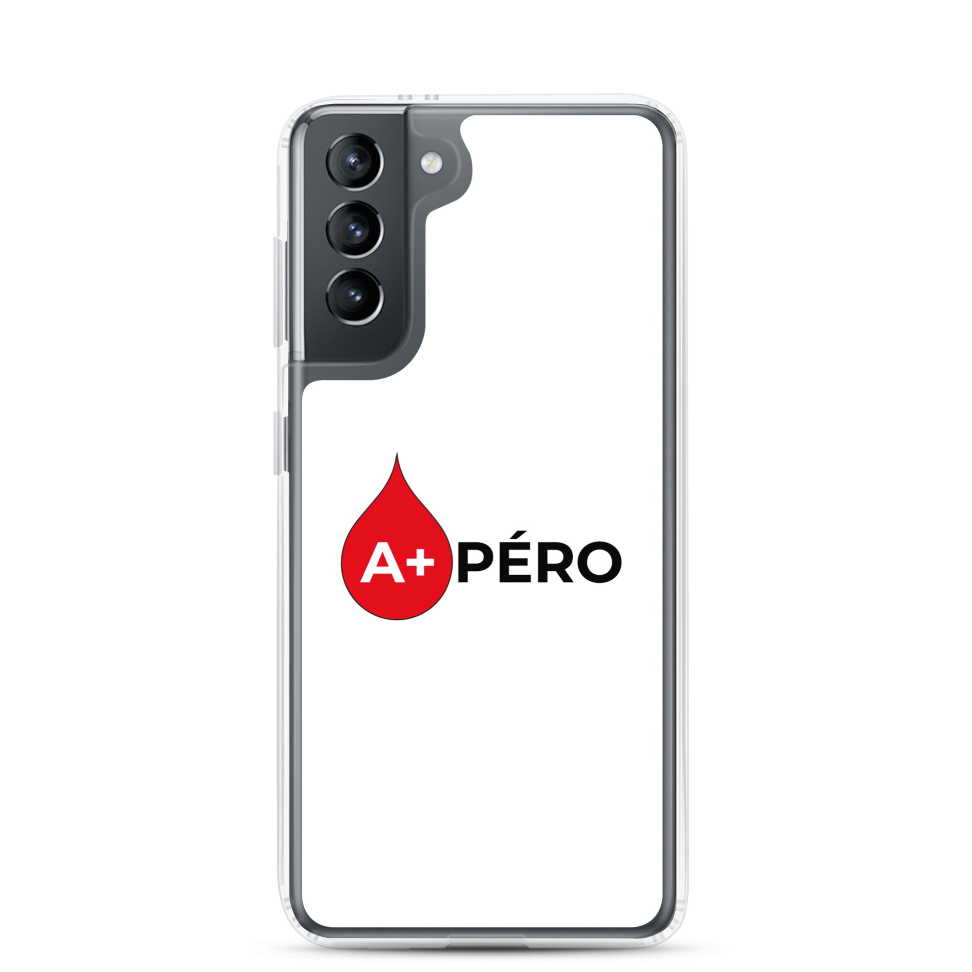 Coque Samsung Apéro groupe sanguin A+ Samsung Galaxy S21 - Sedurro