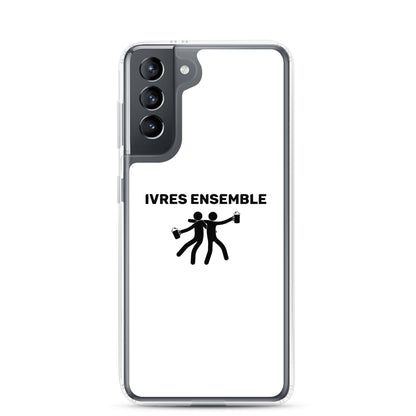 Coque Samsung Ivres ensemble Samsung Galaxy S21 - Sedurro