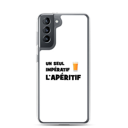Coque Samsung Un seul impératif L'apéritif - Sedurro