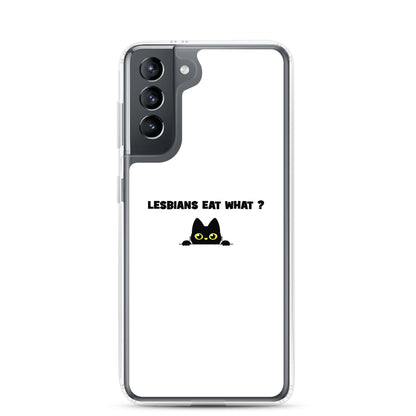Coque Samsung Cat Lesbians eat what - Sedurro