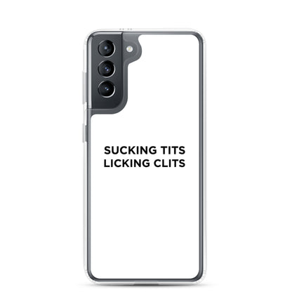 Coque Samsung Sucking tits Licking clits - Sedurro
