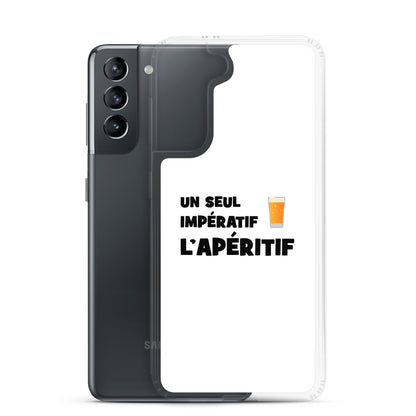 Coque Samsung Un seul impératif L'apéritif - Sedurro