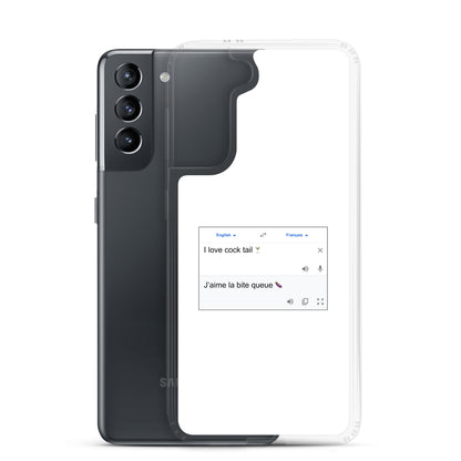 Coque Samsung Traduction cocktail - Sedurro