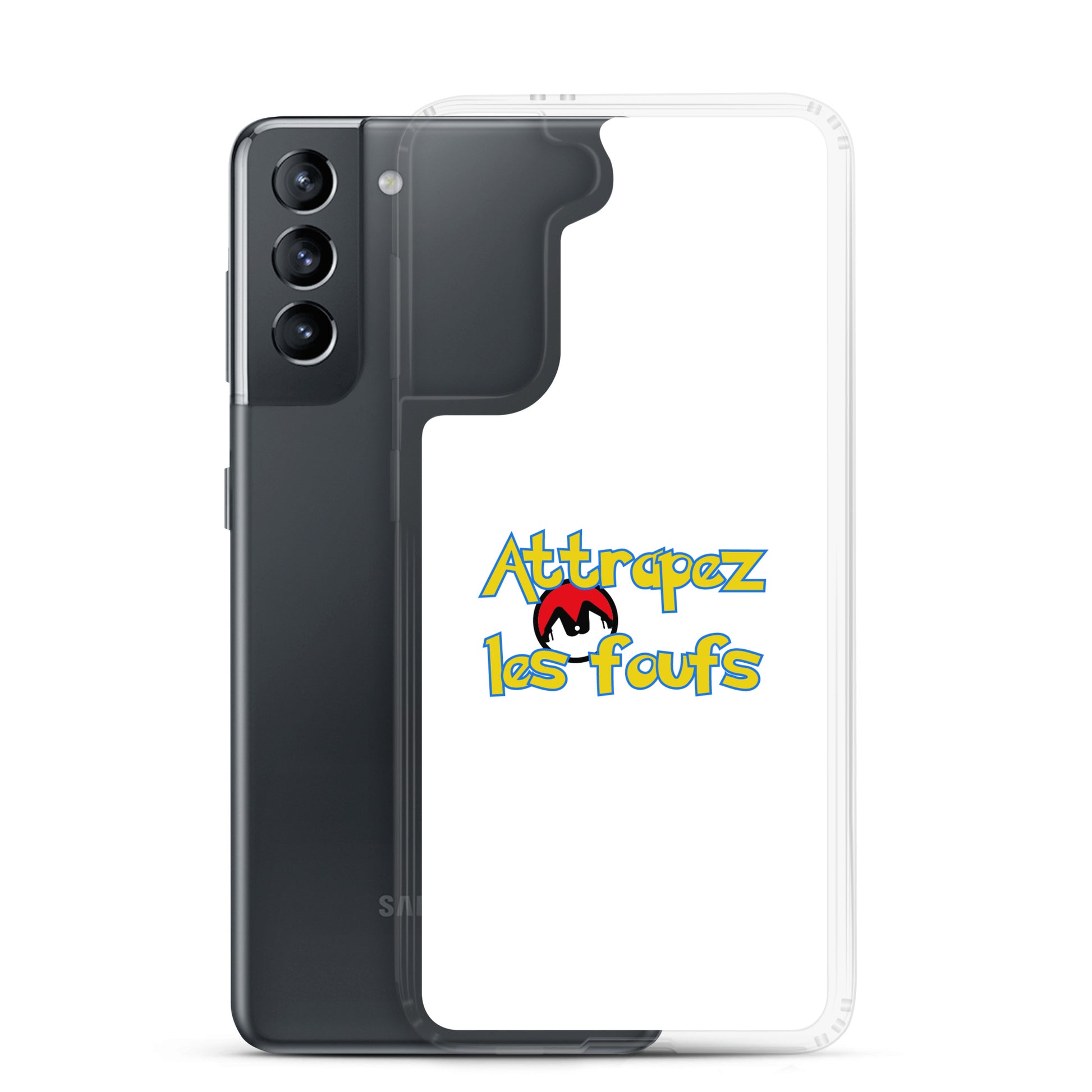 Coque Samsung Attrapez les foufs Pokeboule - Sedurro