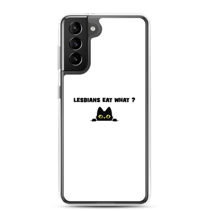 Coque Samsung Cat Lesbians eat what - Sedurro