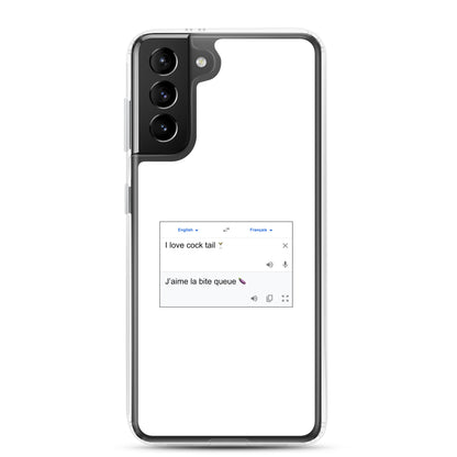 Coque Samsung Traduction cocktail - Sedurro