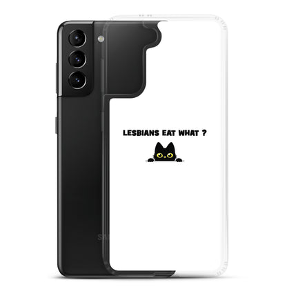 Coque Samsung Cat Lesbians eat what - Sedurro