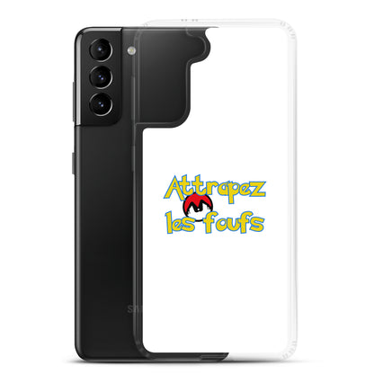Coque Samsung Attrapez les foufs Pokeboule - Sedurro