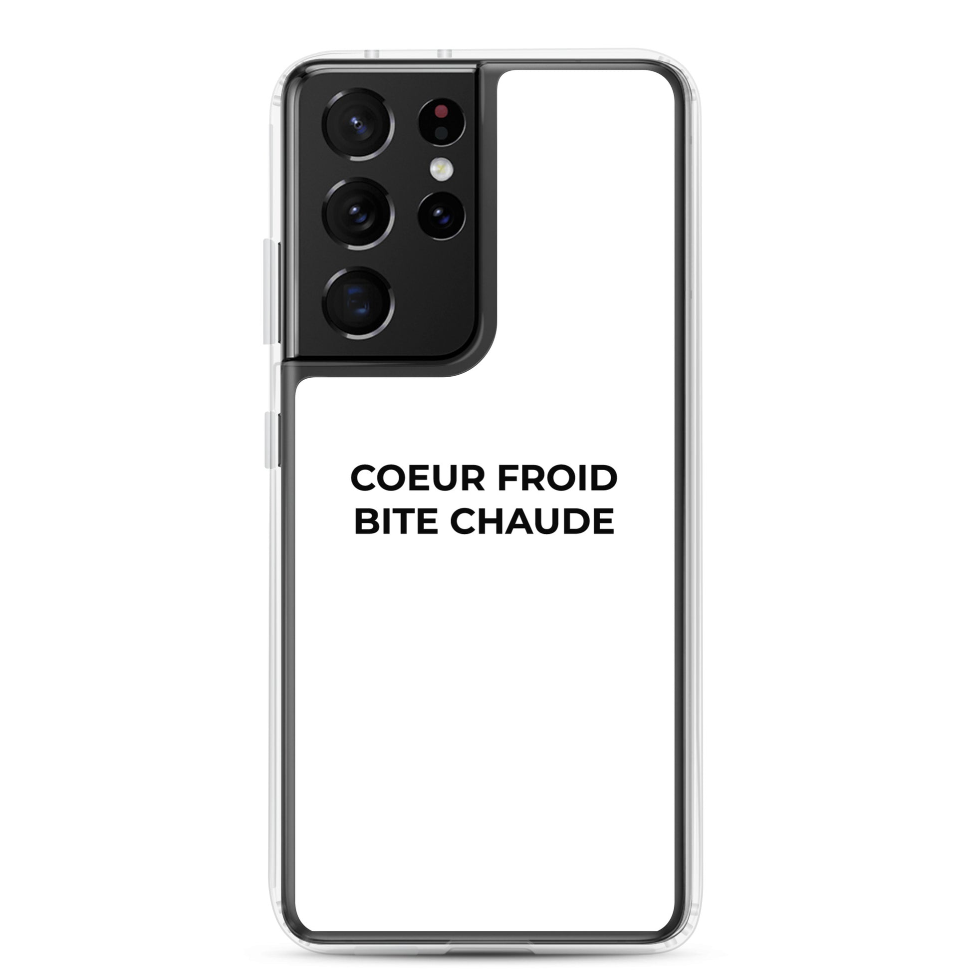 Coque Samsung Cœur froid bite chaude Samsung Galaxy S21 Ultra - Sedurro