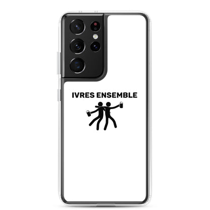 Coque Samsung Ivres ensemble Samsung Galaxy S21 Ultra - Sedurro