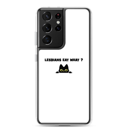 Coque Samsung Cat Lesbians eat what - Sedurro