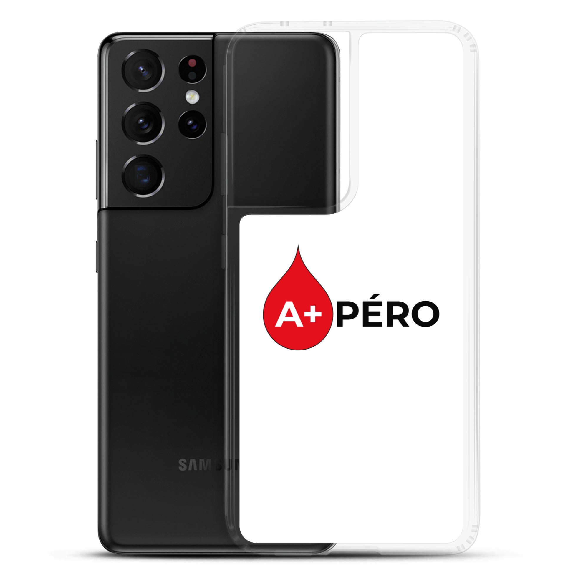 Coque Samsung Apéro groupe sanguin A+ - Sedurro