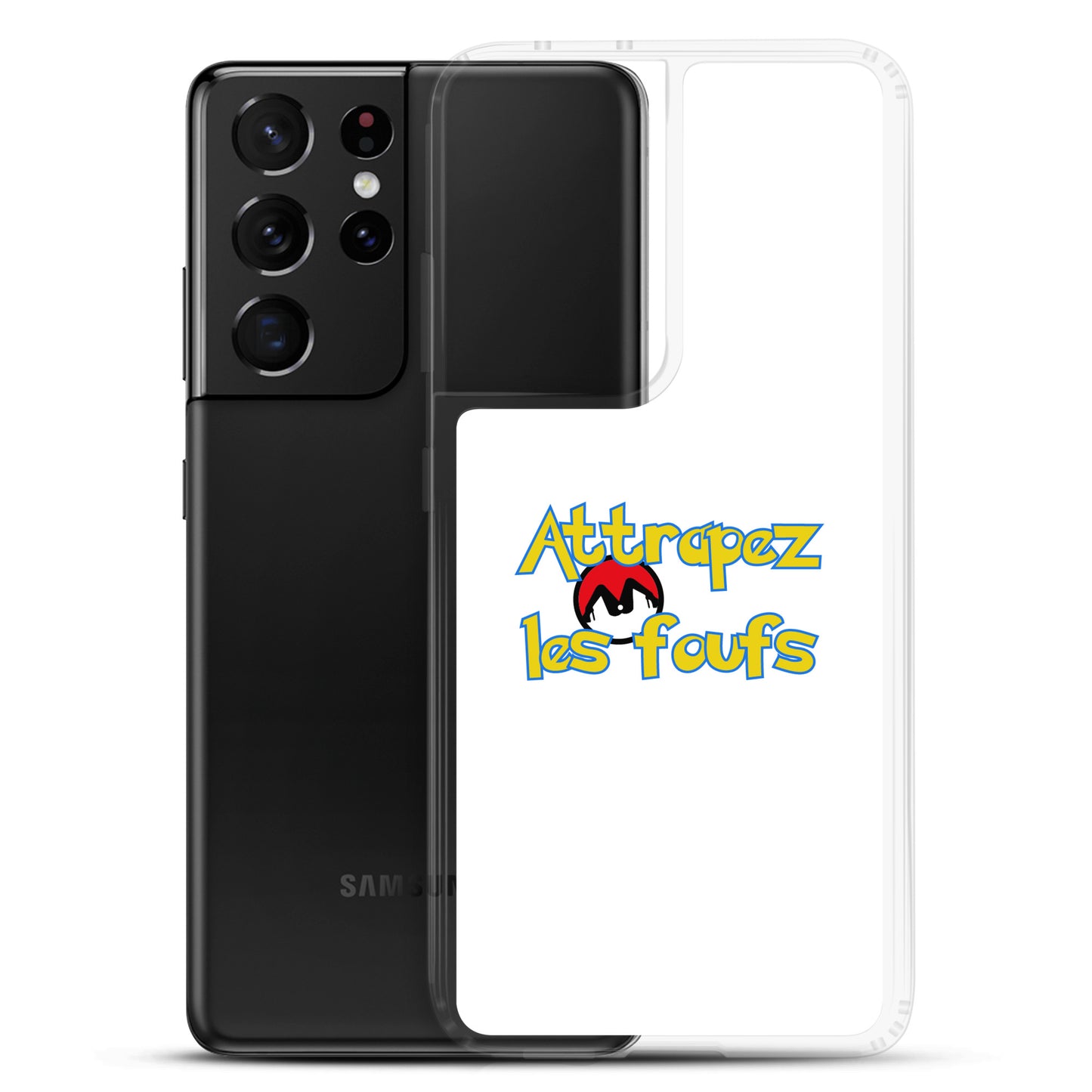 Coque Samsung Attrapez les foufs Pokeboule - Sedurro