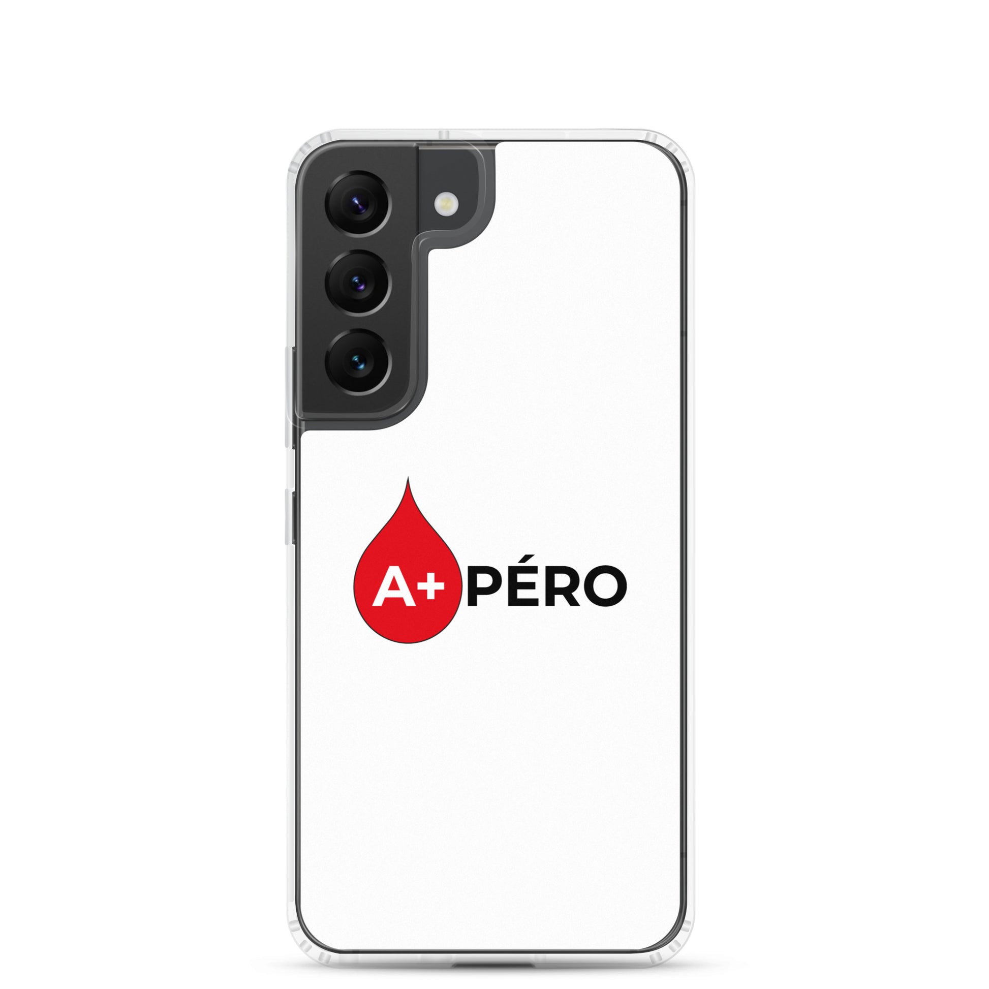 Coque Samsung Apéro groupe sanguin A+ Samsung Galaxy S22 - Sedurro