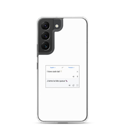 Coque Samsung Traduction cocktail - Sedurro