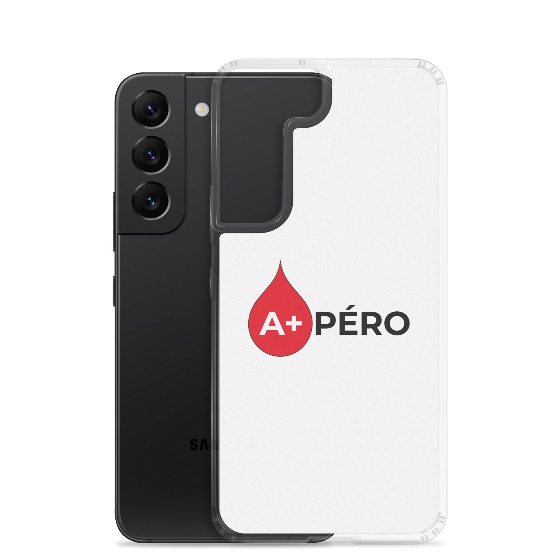 Coque Samsung Apéro groupe sanguin A+ - Sedurro