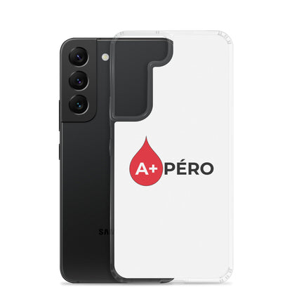 Coque Samsung Apéro groupe sanguin A+ - Sedurro