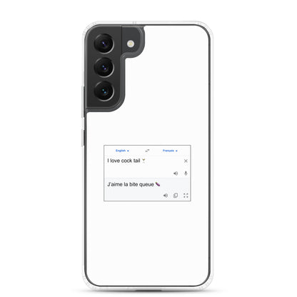Coque Samsung Traduction cocktail - Sedurro