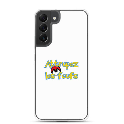 Coque Samsung Attrapez les foufs Pokeboule - Sedurro