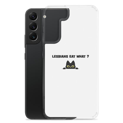 Coque Samsung Cat Lesbians eat what - Sedurro