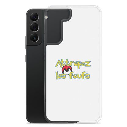 Coque Samsung Attrapez les foufs Pokeboule - Sedurro