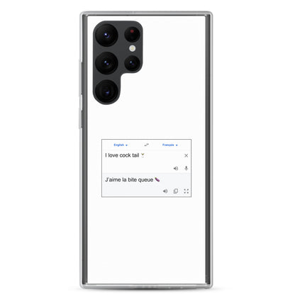 Coque Samsung Traduction cocktail - Sedurro