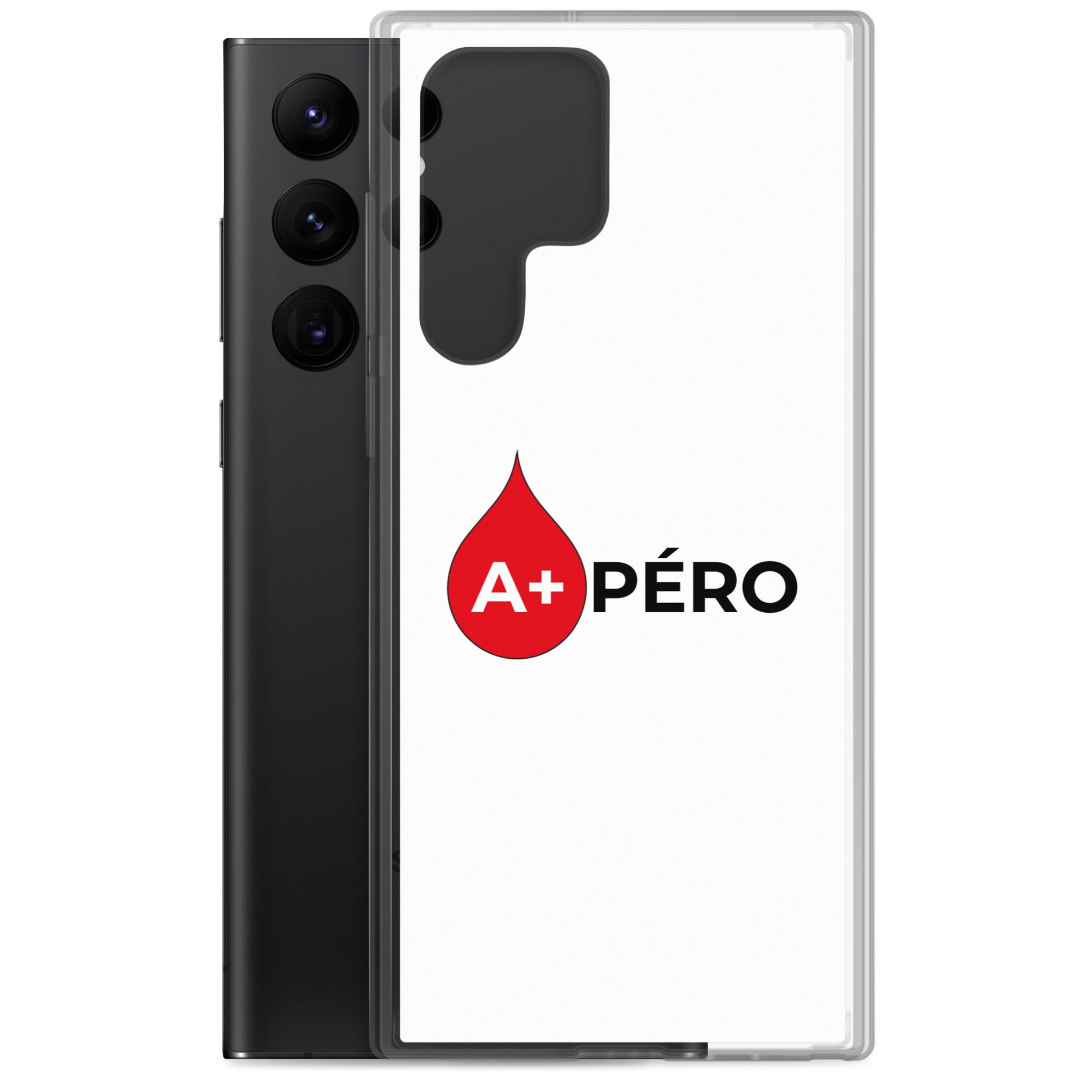 Coque Samsung Apéro groupe sanguin A+ - Sedurro