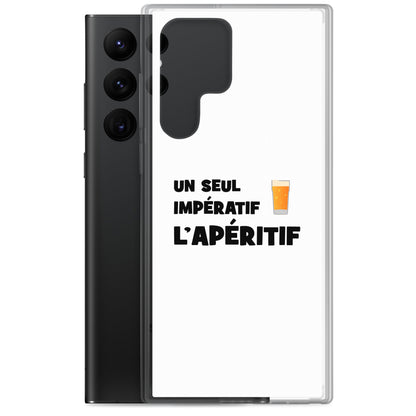 Coque Samsung Un seul impératif L'apéritif - Sedurro