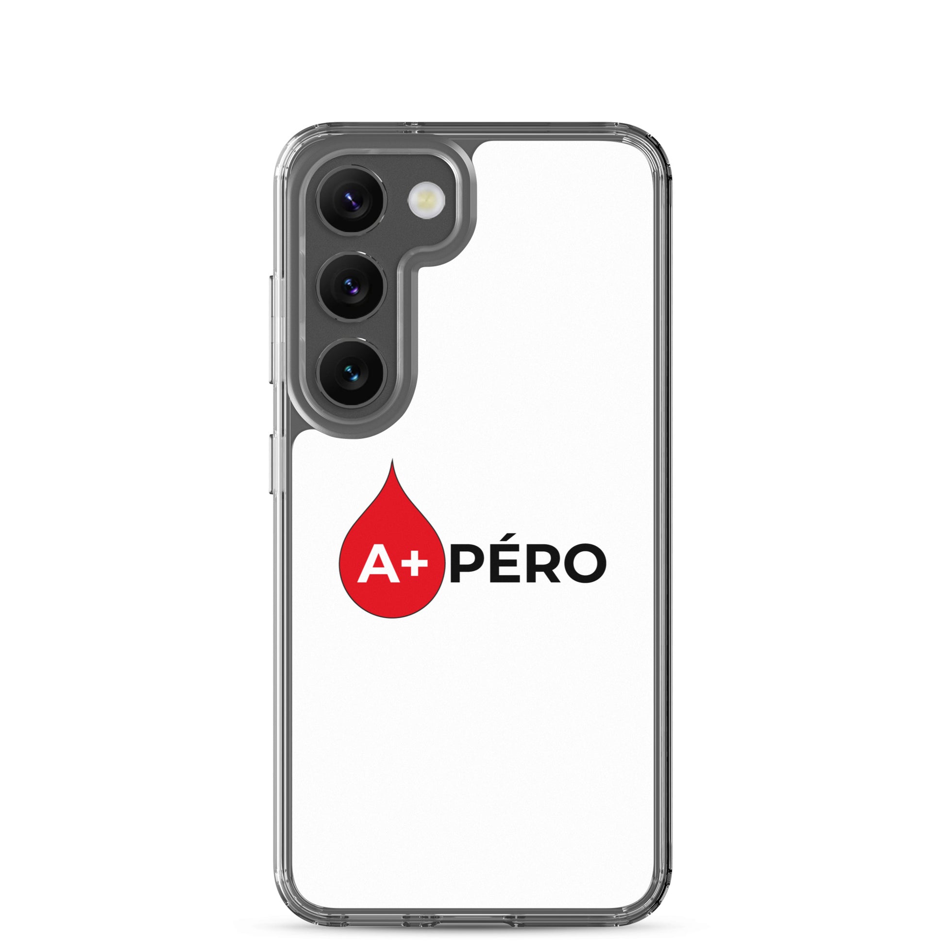 Coque Samsung Apéro groupe sanguin A+ Samsung Galaxy S23 - Sedurro