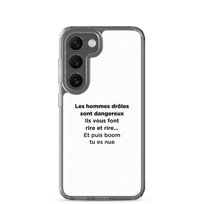 Coque Samsung Les hommes drôles sont dangereux - Sedurro