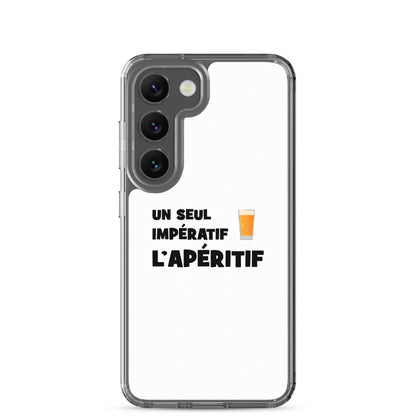 Coque Samsung Un seul impératif L'apéritif - Sedurro
