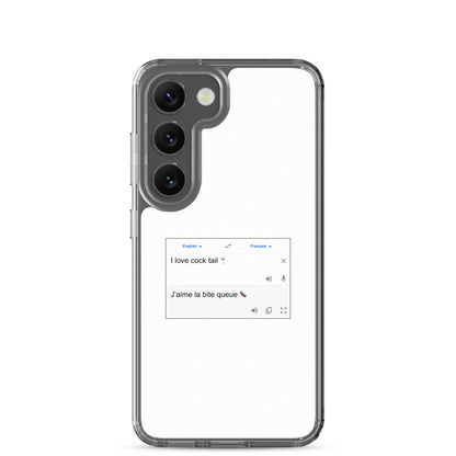 Coque Samsung Traduction cocktail - Sedurro