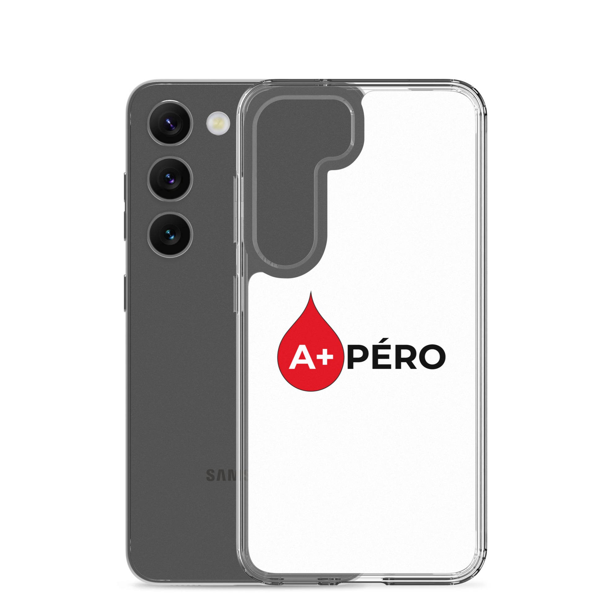 Coque Samsung Apéro groupe sanguin A+ - Sedurro