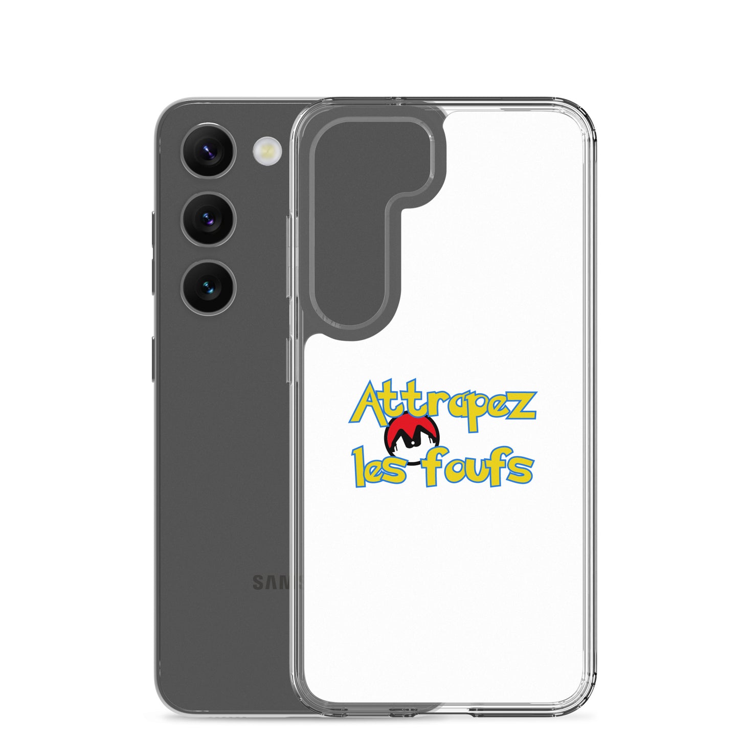 Coque Samsung Attrapez les foufs Pokeboule - Sedurro