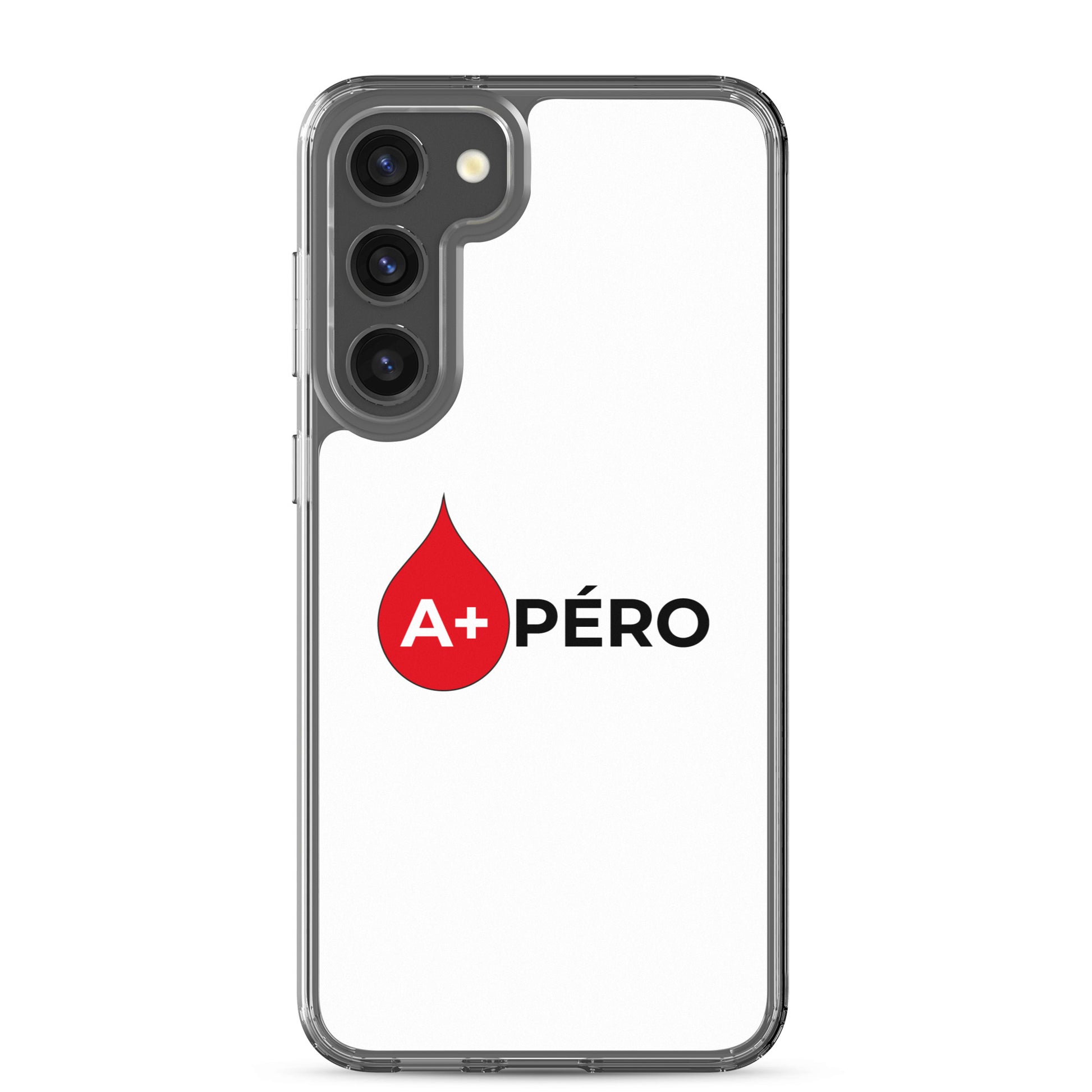 Coque Samsung Apéro groupe sanguin A+ Samsung Galaxy S23 Plus - Sedurro